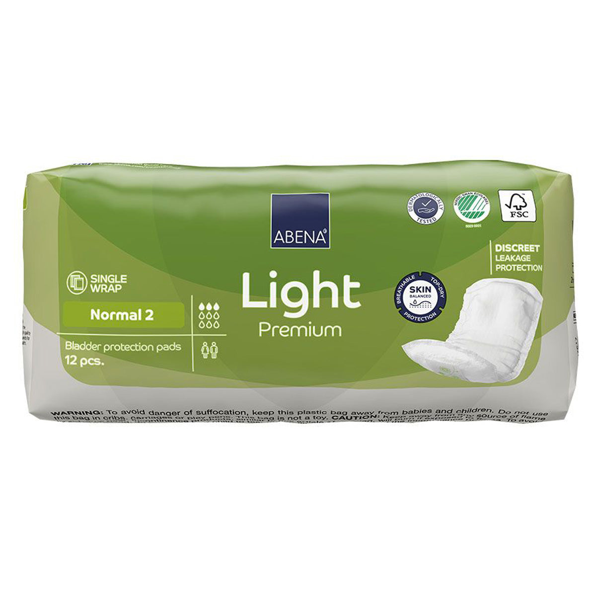 Podpaski Incontinecia Light Premium Normal 2 Abena 12 szt.