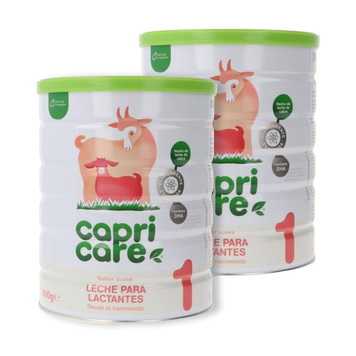 Promozione 2x Latte di capra per neonati 1 Capricare 800 g