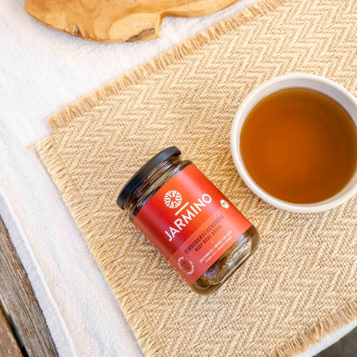 Bouillon d'os de bœuf Jarmino 350 ml