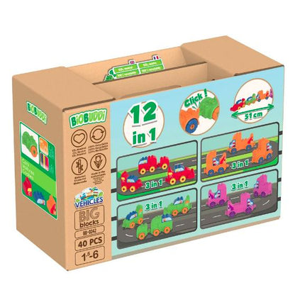 Auto's 39 stuks Biobuddi