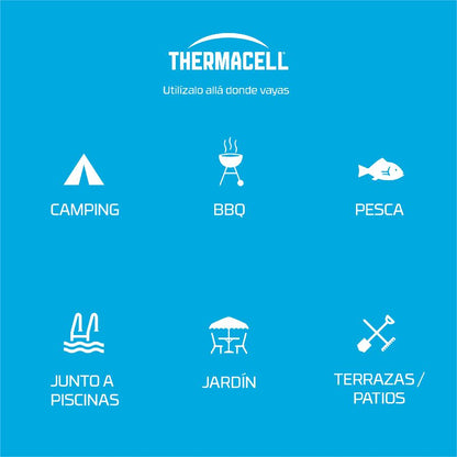 Anti-Mücken-Diffusor Schwarz für den Außenbereich, kabellos, bis zu 20 m² ohne Geruch und Geräusche von Thermacell®
