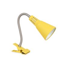 Flexibele lamp met klem Nuka E14 geel