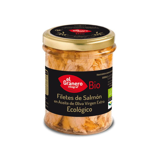 Filets de saumon bio, 195 g El Granero