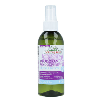 Confezione da 5 deodoranti al timo Corpore Sano 150 ml