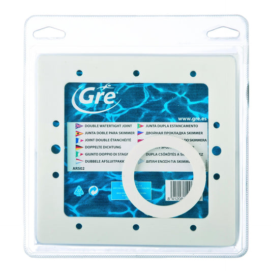 Joint double Skimmer Standard + 2 joints de valve de retour Gre