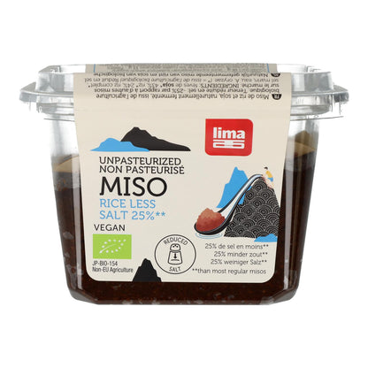 Riz miso 25 % moins salé, non pasteurisé, ECO Lima 300 g
