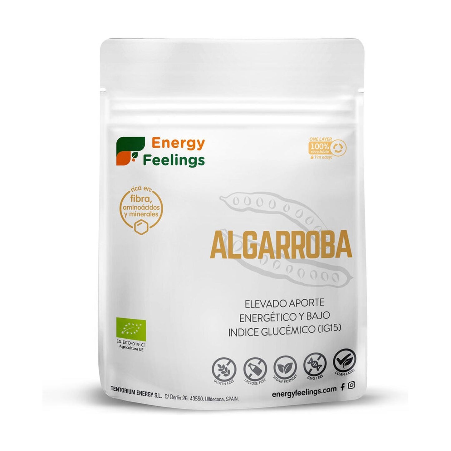 ALGARROBA ECO polvere Doypack Energy Feelings 200 g