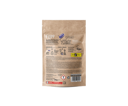Bodenreiniger ECO pH-neutral Doypack Flopp 20 Kapseln