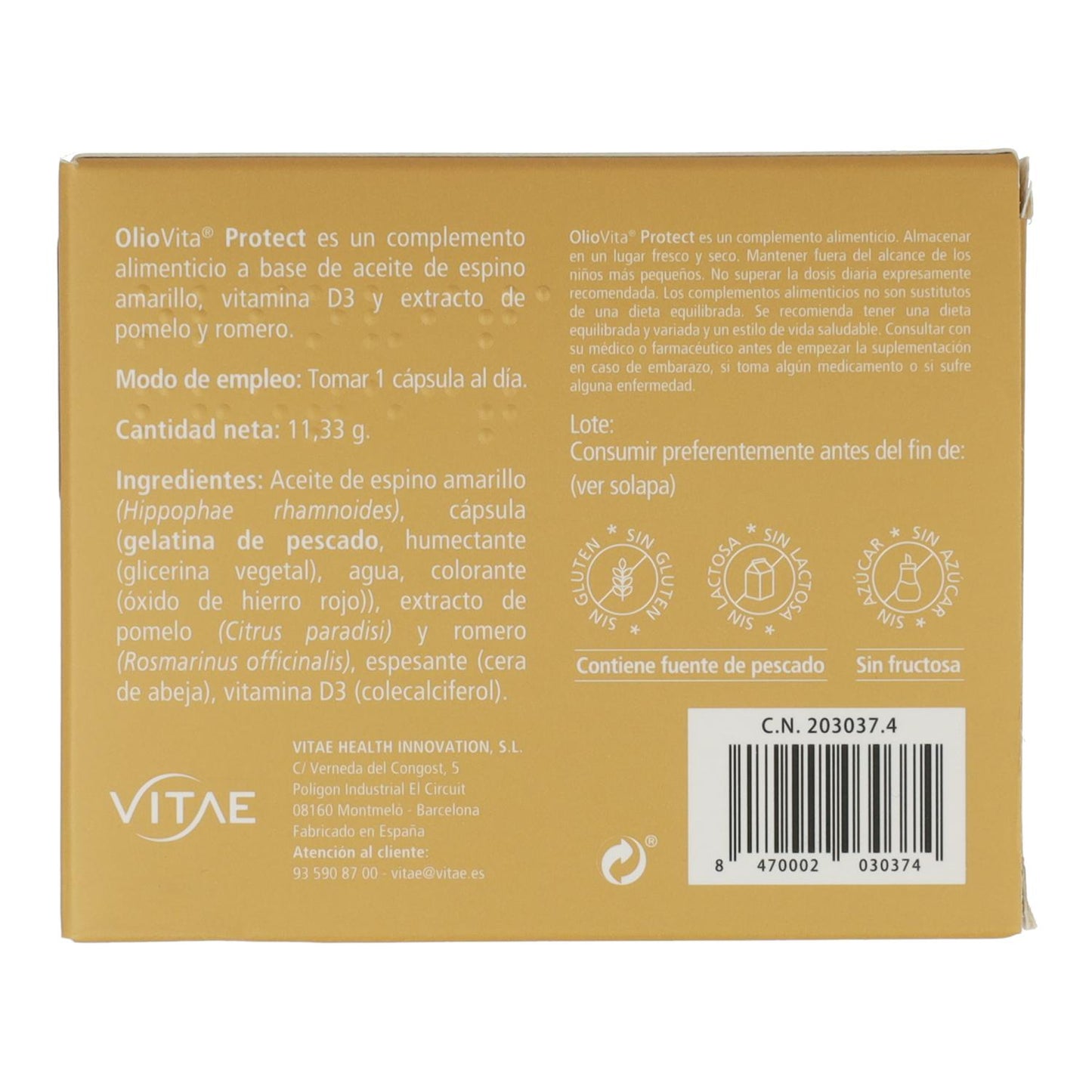 Oliovita Protect 15 gélules