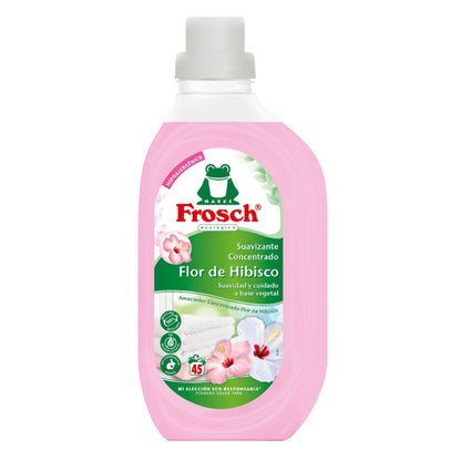 2er-Pack Frosch Weichspüler mit Hibiskusduft 900 ml