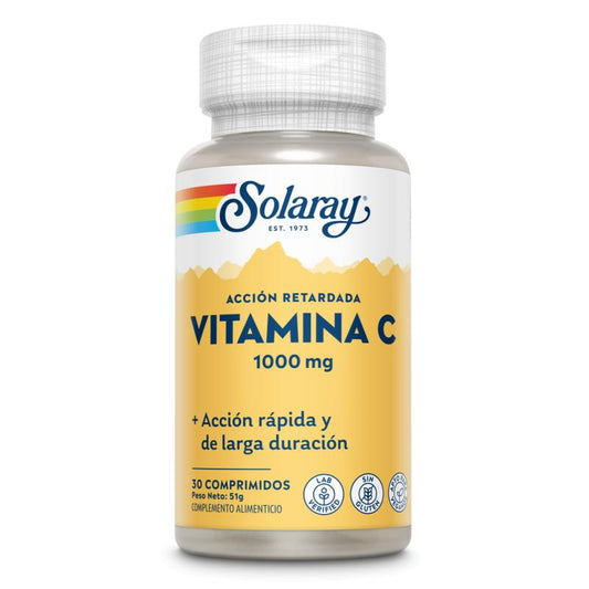 Small Vitamine C 1000 mg Solaray, 30 comprimés