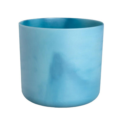 Ocean Round Elho Recycled Plant Pot, Atlantic Blue, 22 cm