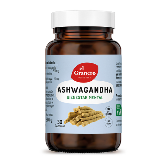 Ashwagandha El Granero 30 kapsułek
