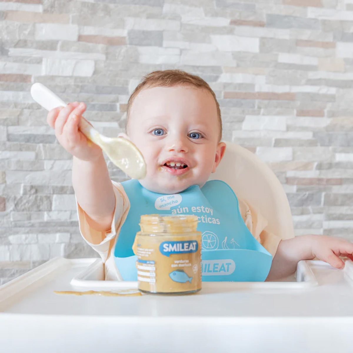 BIO-burk med grönsaker och hälleflundra +6 månader Smileat 230 g