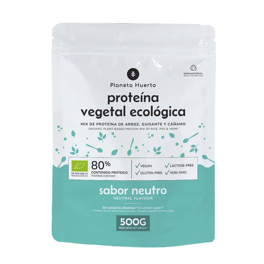 Neutraal ECO plantaardig eiwit 80% Planeta Huerto 500 g