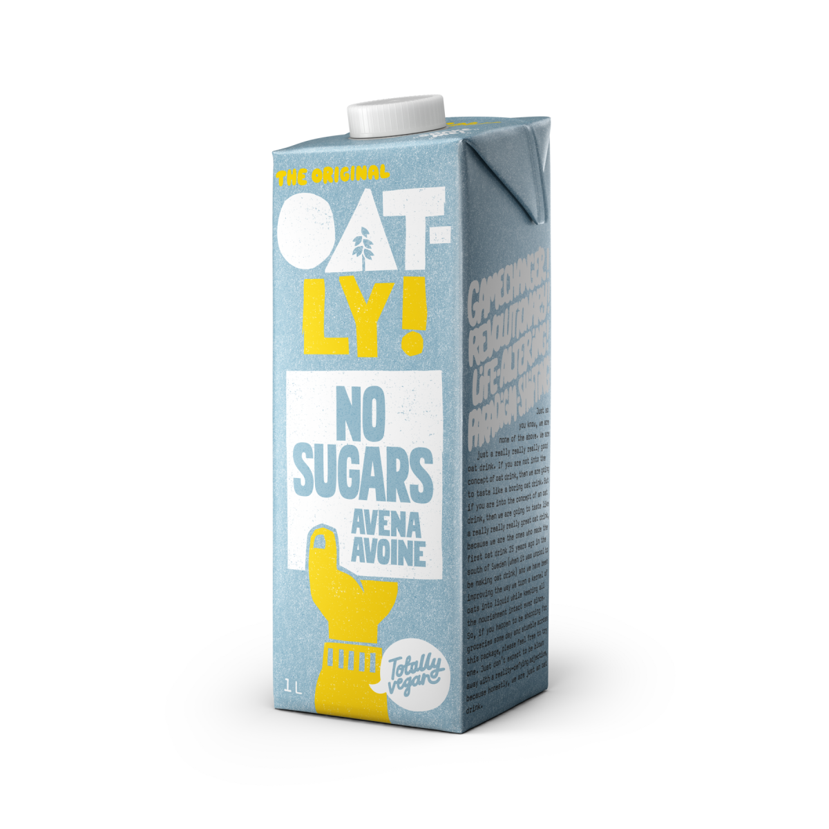 Boisson à l'avoine sans sucre Oatly 1 L