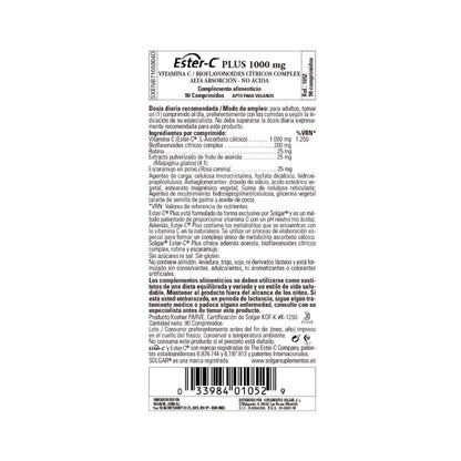 Ester C Plus Vitamin C, 90 tablets of 1000 mg