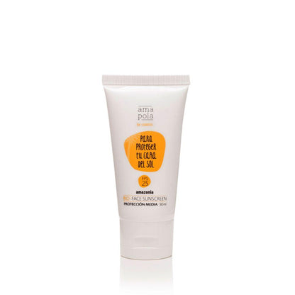 Protector solar facial SPF 25 Amazonia Amapola 50ml