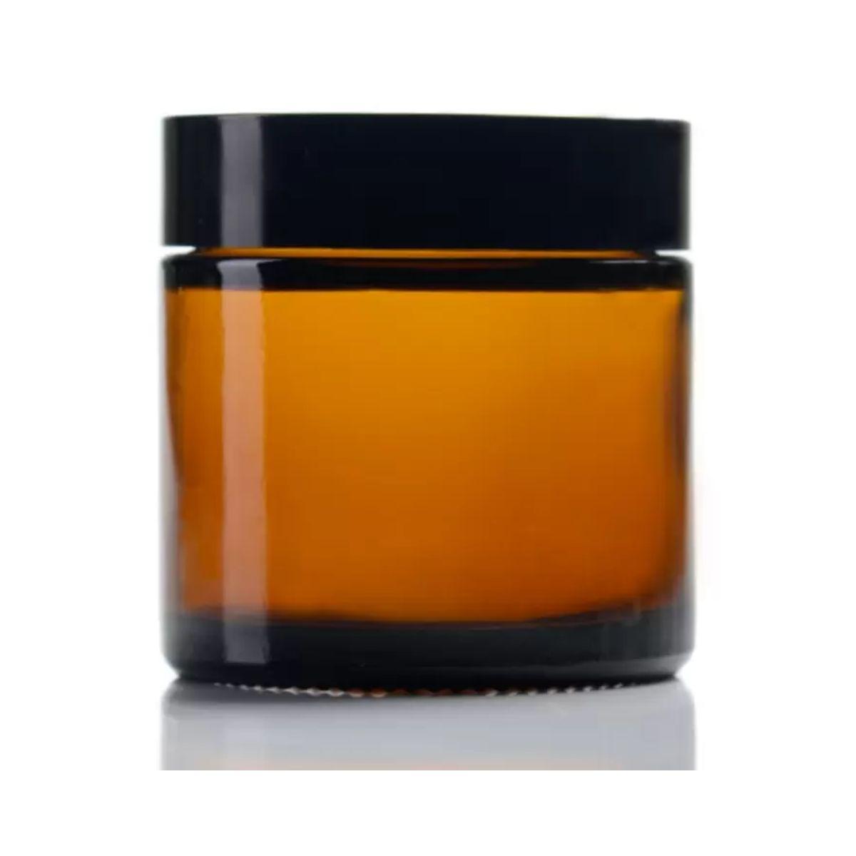 Amber glass jar, 60 ml. Camassia