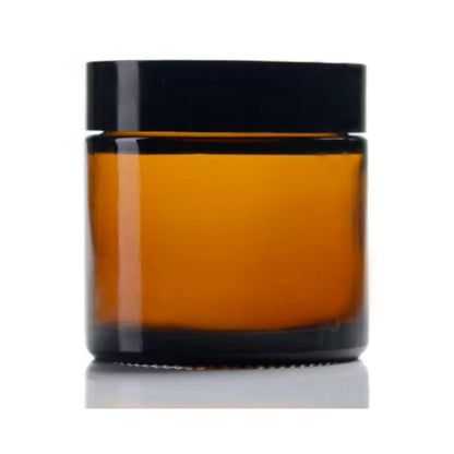 Amber glass jar, 60 ml. Camassia