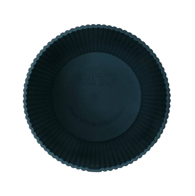Elho Vibes Fold Round Deep Blue Plant Pot 30 cm