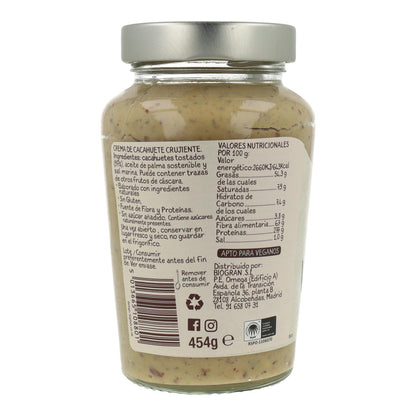 Beurre de cacahuète Original Crunchy, 454 g. Whole Earth