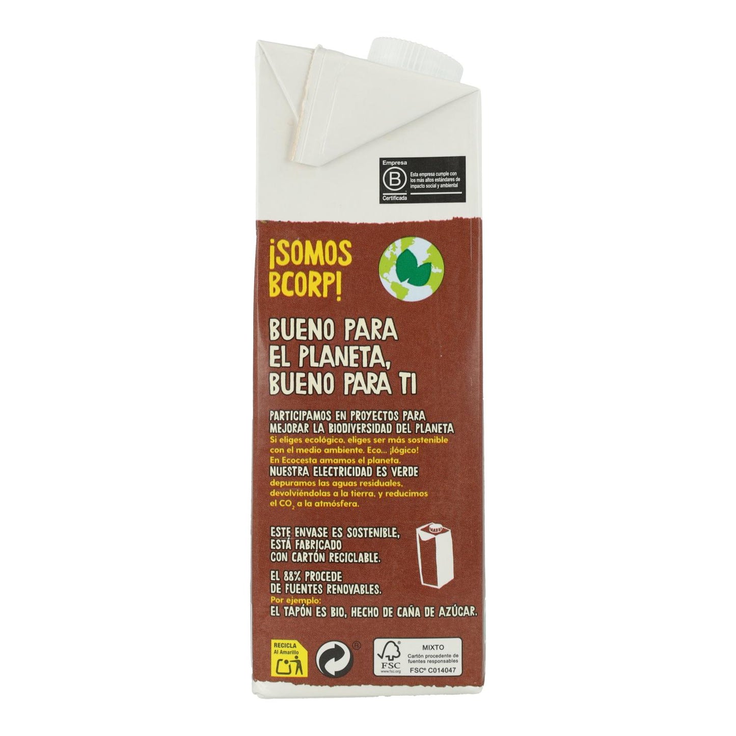 Boisson végétale à l'avoine et au cacao bio, 1 l Ecocesta