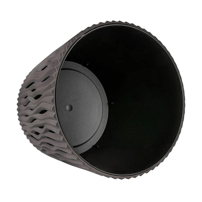 Doniczka Duna z wkładem w kolorze szarym D 16 x 14