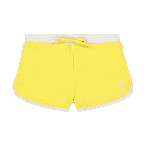 Costume da bagno short giallo con protezione UV 18 mesi