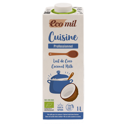 Lait de coco Cuisine Ecomil 1 L