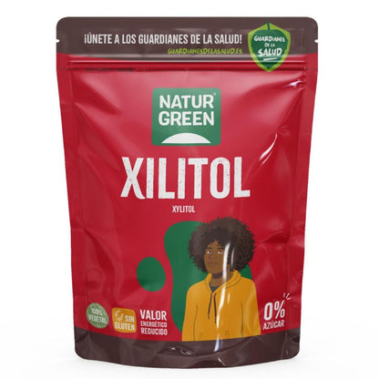 Confezione da 2 pezzi Xilitolo Zucchero di betulla Naturgreen 2 pezzi da 500 g
