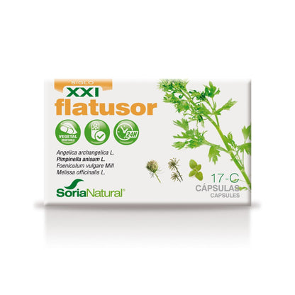 17-C Flatusor XXL Soria Natural, 30 Kapseln