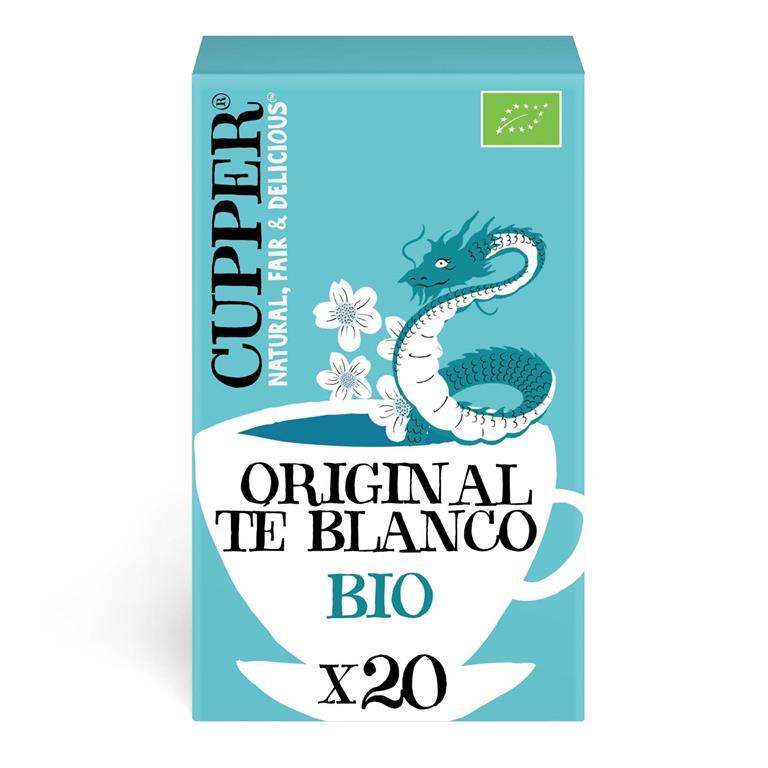 Té Blanco Clásico Bio Cupper 20 bolsitas