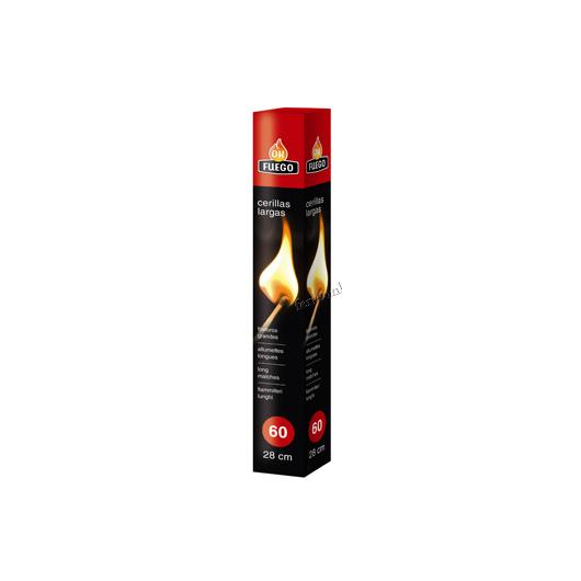 Długie zapałki 28 cm Ok Fuego 60 szt.