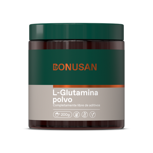 L-Glutamine poeder Bonusan 200 gram poeder