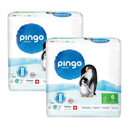 Pack Ahorro Pañales T6 XL (13-18kg) Pingo 64 unidades