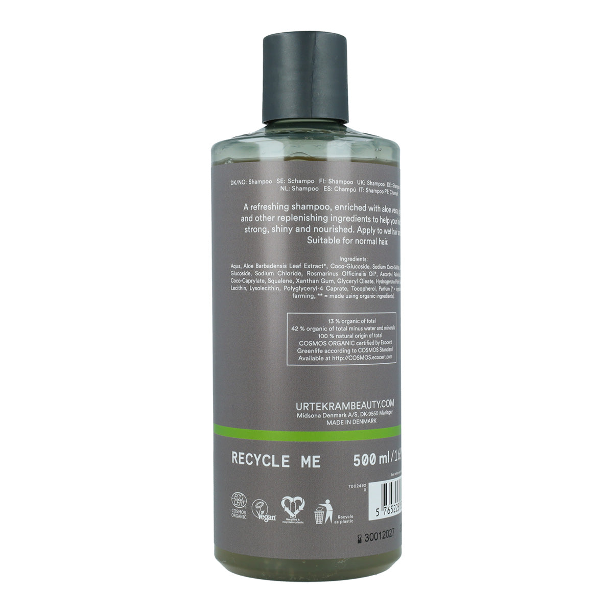 Rosmarin-Shampoo für feines Haar Urtekram 500 ml