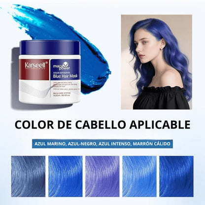 Mascarilla Pigmentante Azul Karseell 500 ml