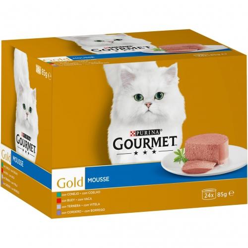 GOURMET GOLD Mousse Pack Sortiment (24 x 85 g)