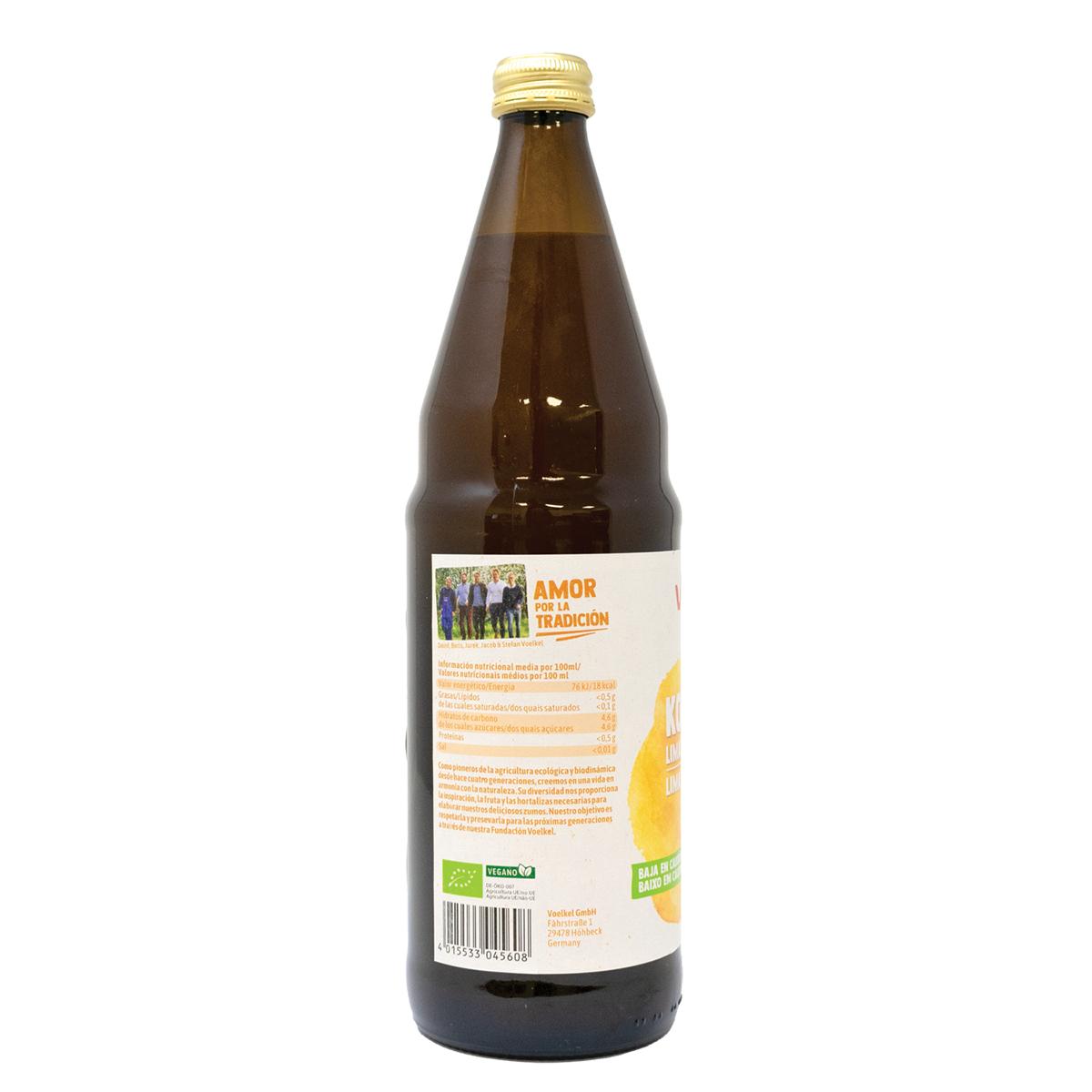 Kombucha Limone e Zenzero BIO Voelkel 750 ml