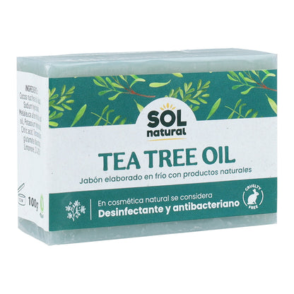 Sol Natural Natural Tea Tree Soap (TTO) 100 g
