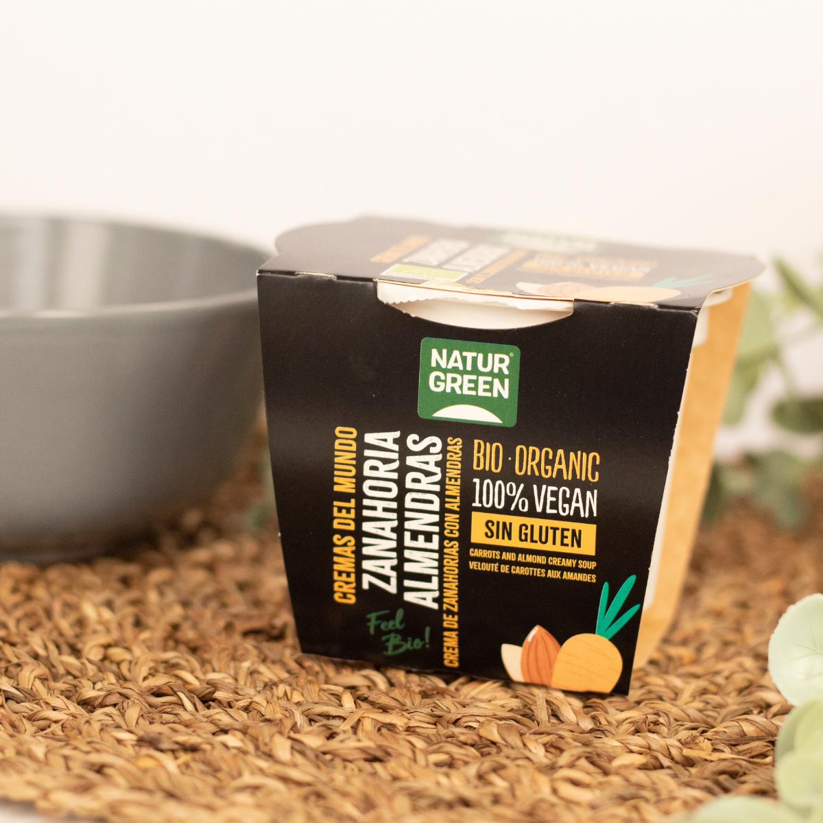 Crème de carottes Naturgreen aux amandes, 310 g