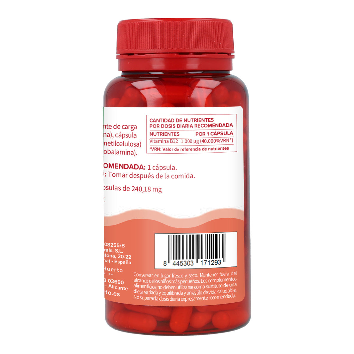 Pakket 2x Vitamine B12 Planeta Huerto 60 capsules