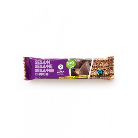 Gepa organic sesame bar with dark chocolate 20 g