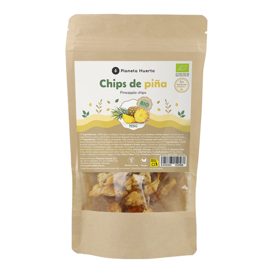 Copeaux d'ananas ECO Planeta Huerto 125 g