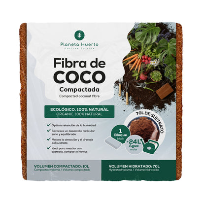 Pack 2xGarden Planet Coco Fibre Substrate 70 Litres