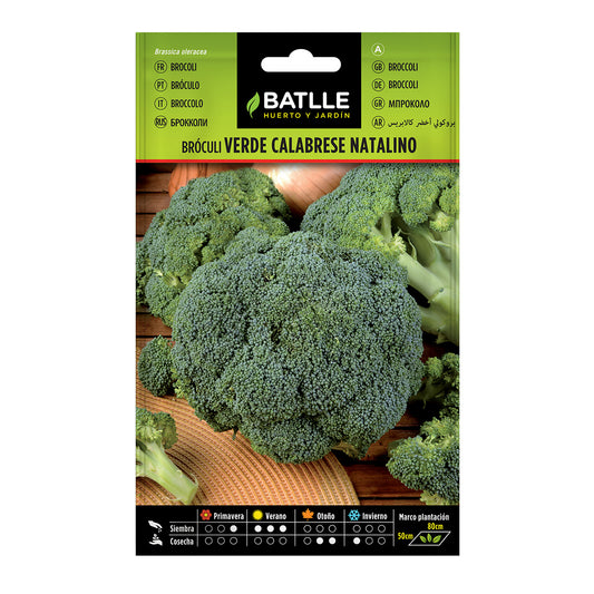 Semi di broccoli verdi Calabrese Batlle