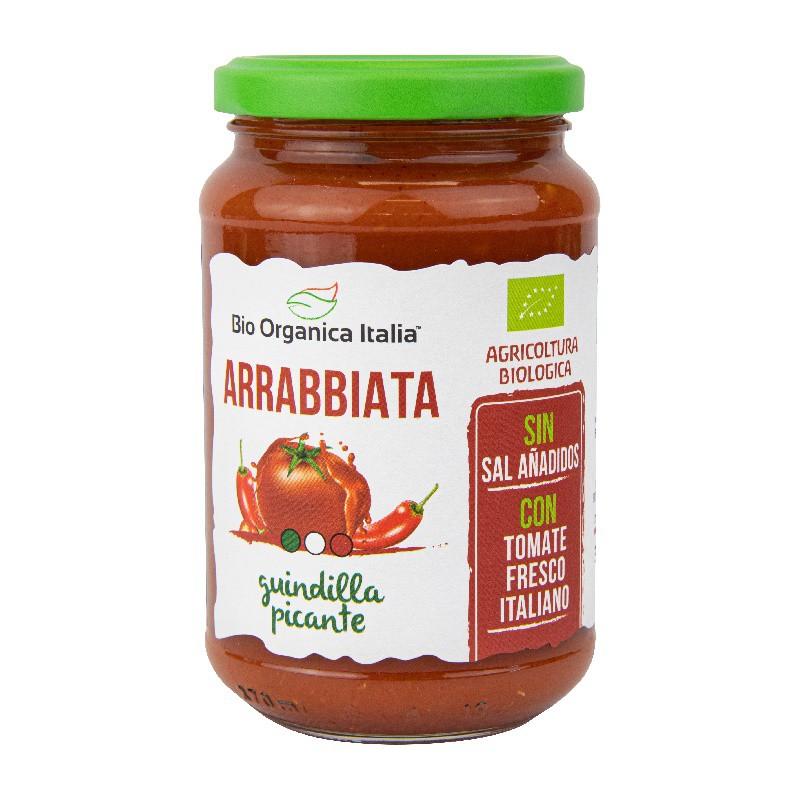 Sauce Tomate Arrabiata Piquante Bio Organica Italia 325 ml