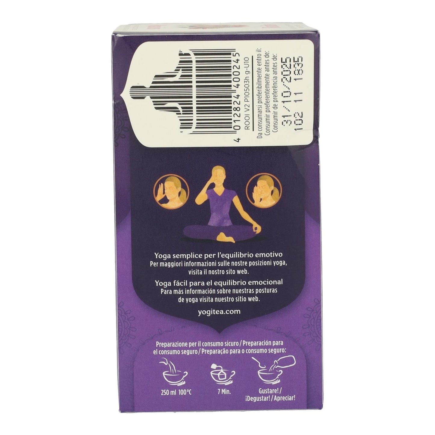 Rooibos BIO Yogi Tea, 17 sachets de thé