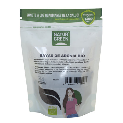 Aronia-Beeren Naturgreen 100 g